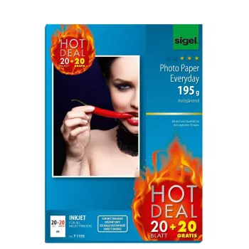 Photo paper A4 Sigel T1155 High-gloss