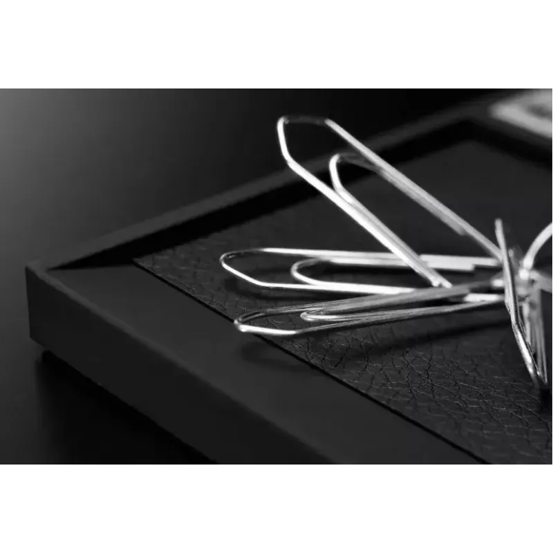 Paperclip Dispenser Sigel Cintano S Black Leatherette