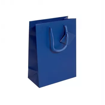 Gift wrap bag Sigel GT504 Blue Monochromatic 170x90x230 mm