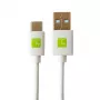 Techly ICOC MUSB20-CMAM20TW USB cable USB 2.0 2 m USB A USB C White