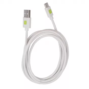Techly ICOC MUSB20-CMAM20TW USB cable USB 2.0 2 m USB A USB C White