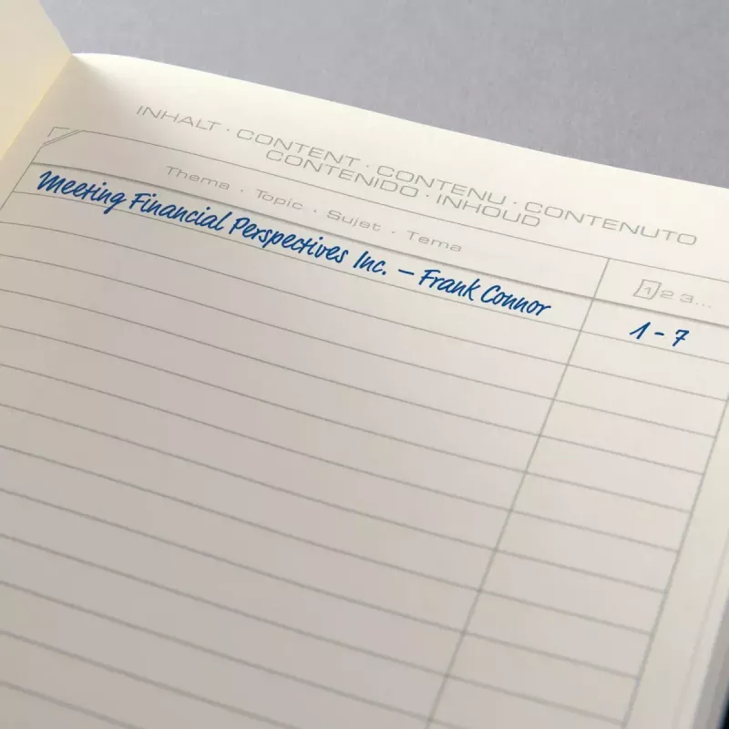 Writing notebook Sigel CONCEPTUM A5 194 sheets Blue