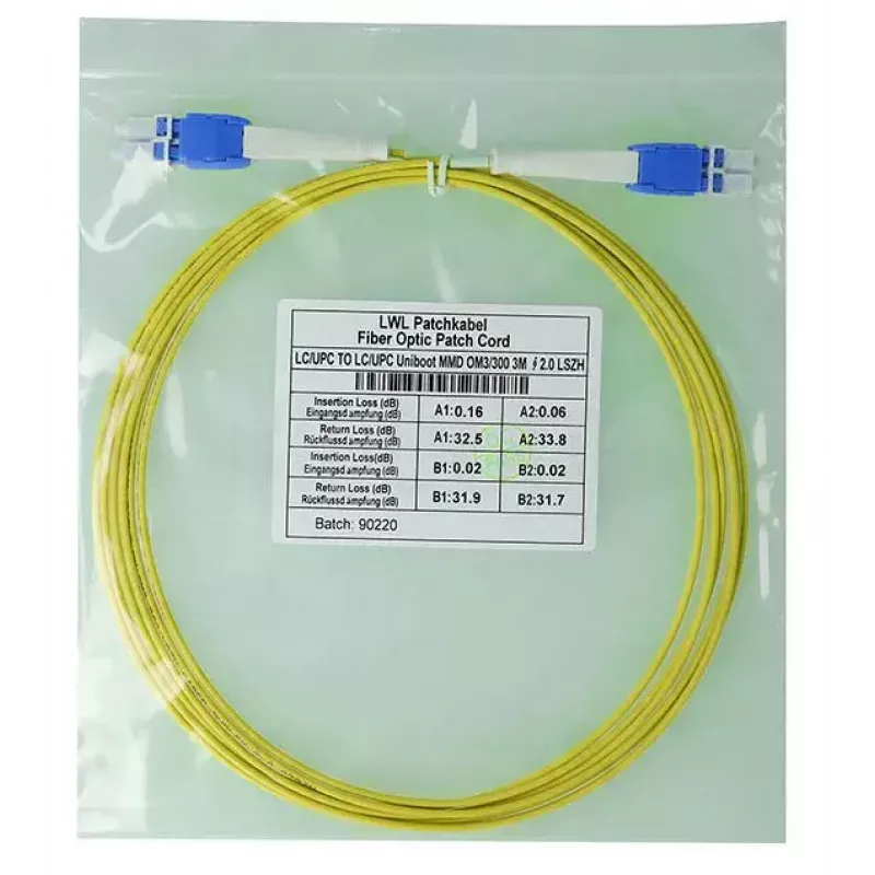 BlueOptics SFP8181BU5MK InfiniBand Fibre Optic Cable 5m LC Yellow