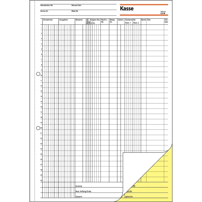 Writing Notebook Sigel KG429 A4 50 Sheets Green White