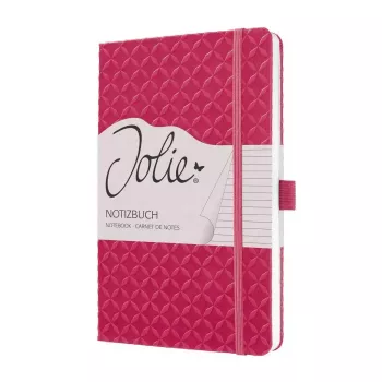 Writing Notebook Sigel JN105 A5 174 Sheets Pink Lined Hardcover