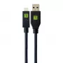 Techly ICOC MUSB312-CMAM05T USB cable USB 3.2 Gen 1 (3.1 Gen 1) 0.5 m USB A USB C Black