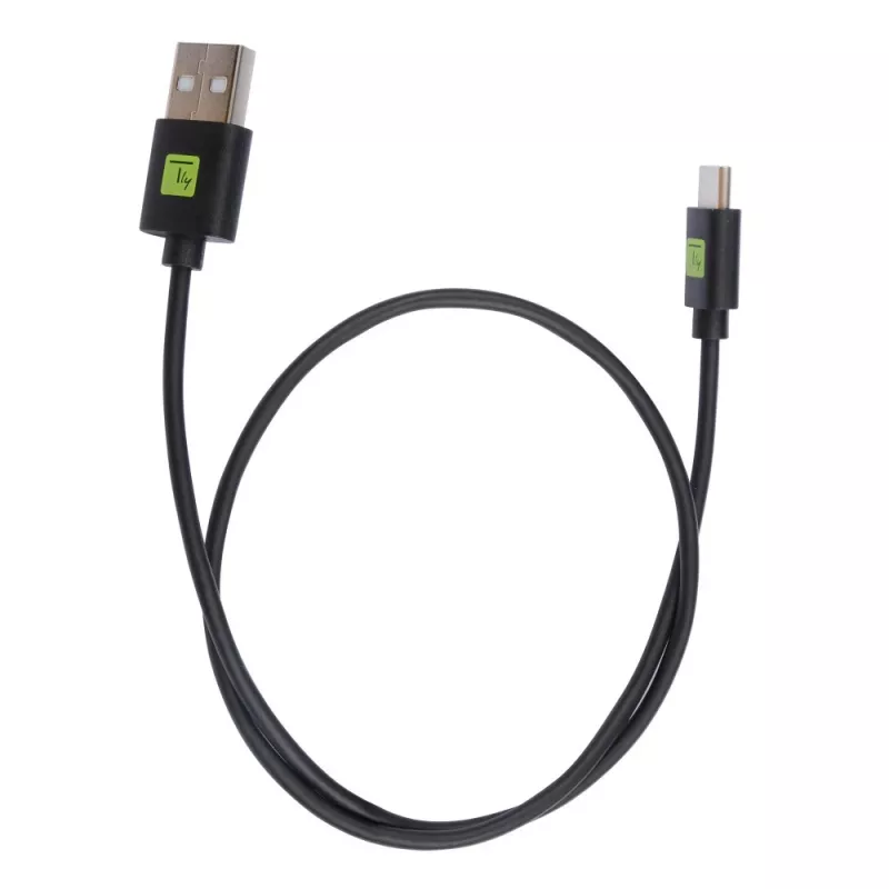 Techly ICOC MUSB312-CMAM05T USB cable USB 3.2 Gen 1 (3.1 Gen 1) 0.5 m USB A USB C Black