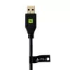 Techly ICOC MUSB312-CMAM05T USB cable USB 3.2 Gen 1 (3.1 Gen 1) 0.5 m USB A USB C Black