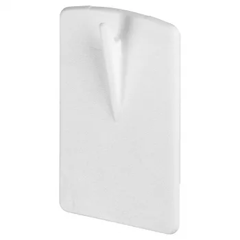 Wall storage hook Tesa 58031-00020 White plastic, max load 1 kg, pack of 2
