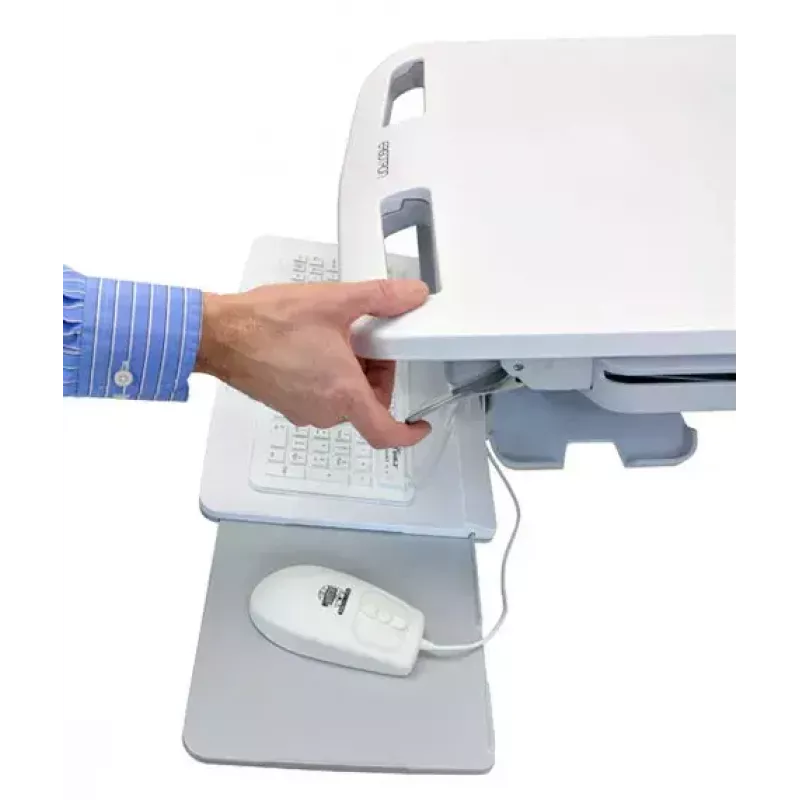 Multimedia cart Ergotron StyleView Aluminium Grey White