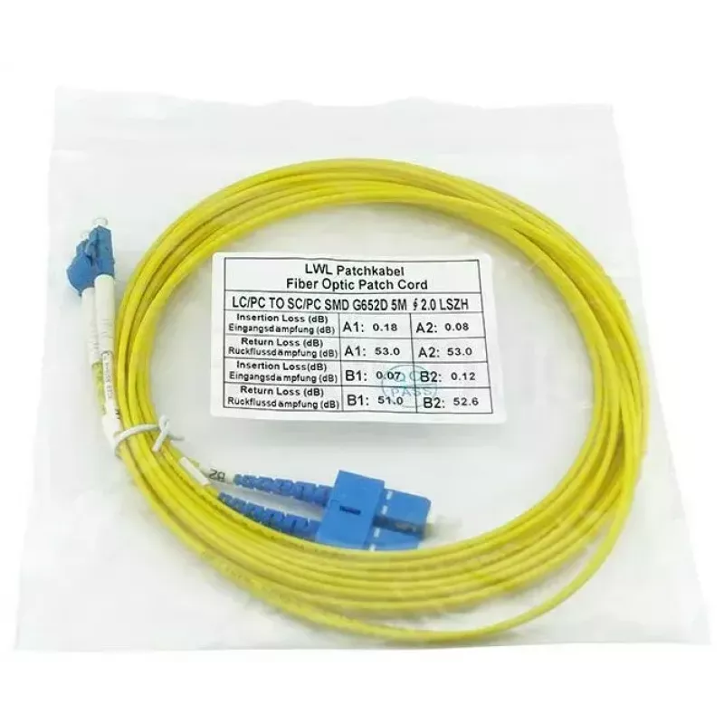InfiniBand/fibre optic cable BlueOptics 047202G512000003M 3 m LC/APC G.657.A1