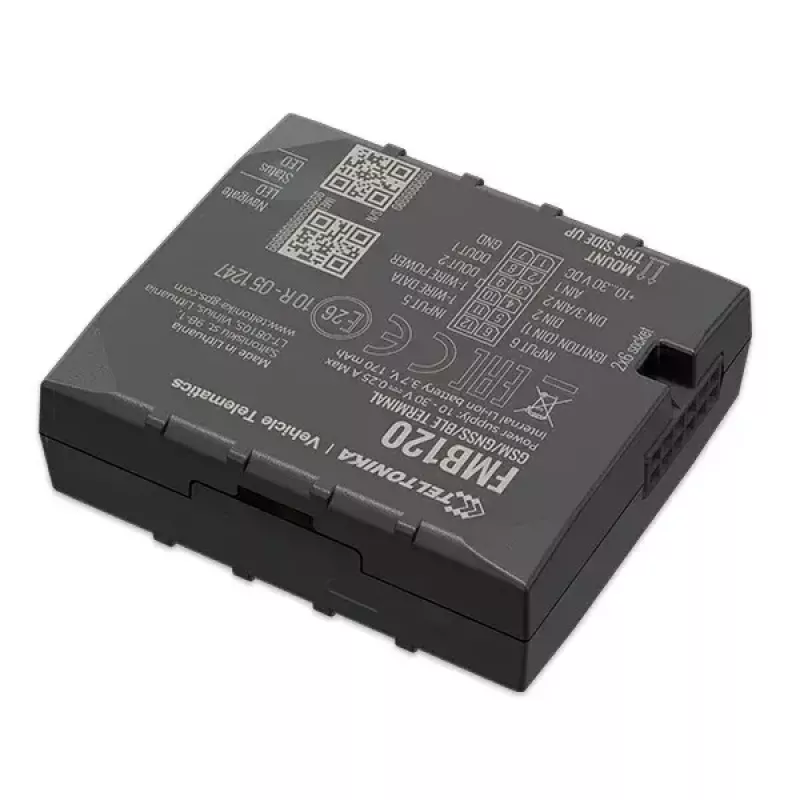 Teltonika FMB120 Car Black Dust Resistant GPS Tracker