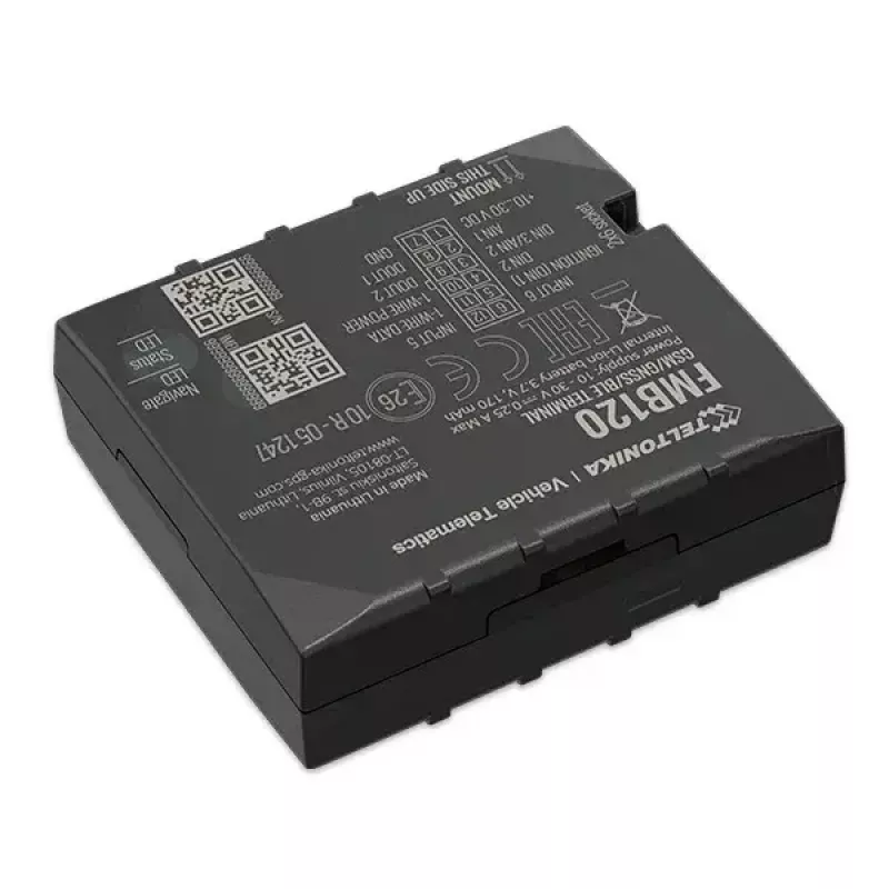 Teltonika FMB120 Car Black Dust Resistant GPS Tracker