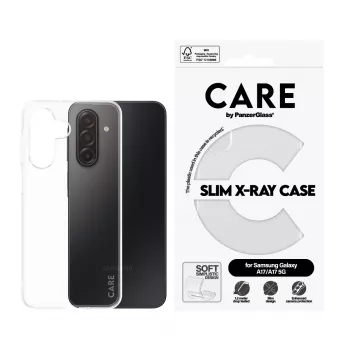 Protective phone case PanzerGlass CARE Transparent X-Ray Soft Basic for Samsung Galaxy (model CR73372)