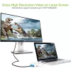 Techly Adapter 3 in 1 Mini DisplayPort (Thunderbolt) to HDMI / DVI / VGA IADAP MDP-COMBOF12