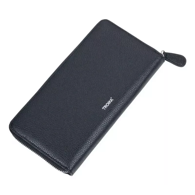 Wallet TROIKA LADIES SMART WALLET Black Faux leather 219g