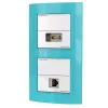 Socket-outlet RJ-45 + HDMI Kindermann 7456 000 544