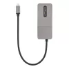 StarTech.com 3-Port USB-C Multi-Monitor Adapter, USB Type-C to 3x DisplayPort 1.4 MST Hub, Triple 4K 60Hz DP Laptop Display Extender / Splitter, HDR, Extra-Long Built-In Cable - Windows Only