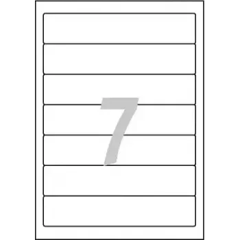 Printer Label Avery L4760-25 White