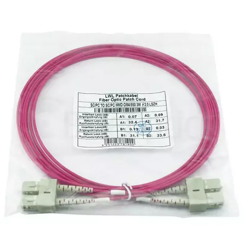 BlueOptics SFP3232FU3MK InfiniBand fibre optic cable 3 m SC OM4