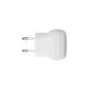 Wall Charger d bramante re-charge Pro EU Flat 2×USB-C 20W White (indoor)