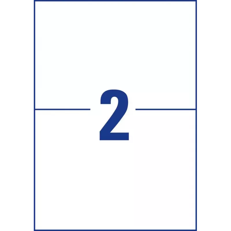 Self-adhesive label Avery L4717-20 Rounded rectangle