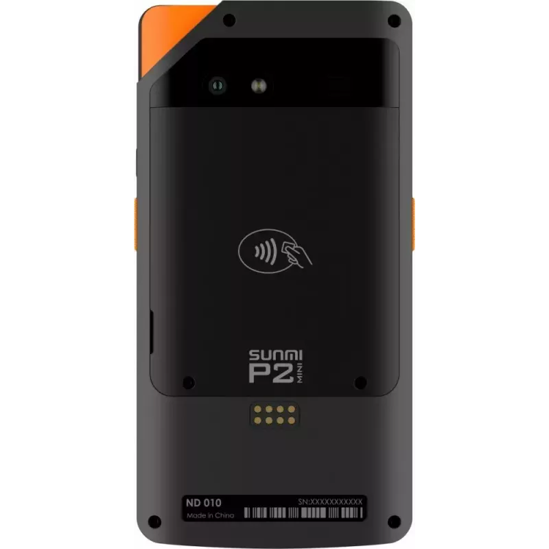 Mobile POS SUNMI P2 Mini with 2GB RAM, 16GB Storage and 5MP Camera