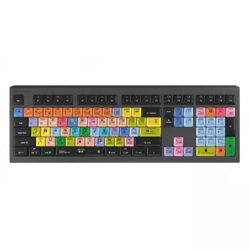 Keyboard Logickeyboard LKB-LOGXP2-A2M-DE Universal USB QWERTZ German Black