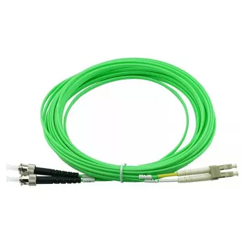 Fibre optic cable BlueOptics SFP3133GU3MK LC ST OM5 3 m Lime