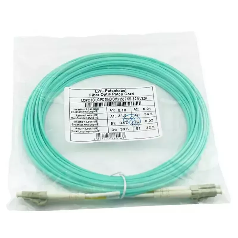 BlueOptics SFP3131EU5MK InfiniBand Fibre Optic Cable 5m LC Aqua OM3