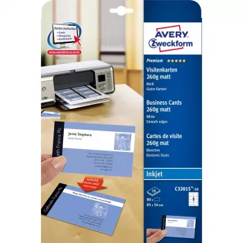 Business Card Paper Avery C32015-10