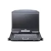 ATEN CL3116NX rack console 47 cm (18.5 inch) 1366 x 768 pixels Metal, Plastic Black 1U