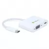 Techly Converter Cable Adapter USB to VGA-C, C-Port USB Charging IADAP USB31-VU31