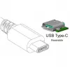 Techly Converter Cable Adapter USB to VGA-C, C-Port USB Charging IADAP USB31-VU31