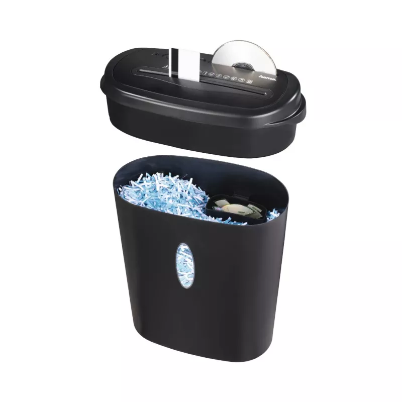 Hama Home X12CD paper shredder Cross shredding 72 dB 22 cm Black