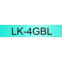Label tape Epson LK-4GBL Black on green 1.2 cm x 9 m