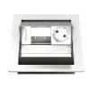 Outlet box Type F Kindermann 7492000041 Stainless steel White