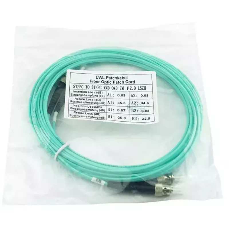 BlueOptics SFP3333EU2MK InfiniBand fibre optic cable 2 m ST Blue