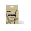 Epson Matte Tape – Grey/Black 18mm(8m) – LK-5ABJ, Black on grey, LK, Rhino, LabelWorks LW-C410, LabelWorks LW-C610, 1.8 cm, 8 m