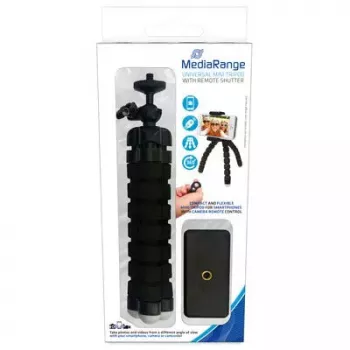 Tripod MediaRange MRMA205 Mobile phone 3 legs Black