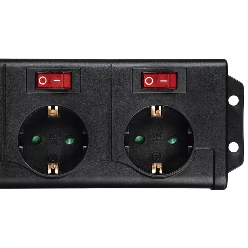 Hama 00137259 power extension 1.4 m 6 AC outlet(s) Indoor Black