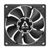 Fan Arctic P8 Slim PWM PST 80mm Low-Profile 38.23 m³/h Fluid Dynamic Bearing Black