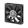 Fan Arctic P8 Slim PWM PST 80mm Low-Profile 38.23 m³/h Fluid Dynamic Bearing Black