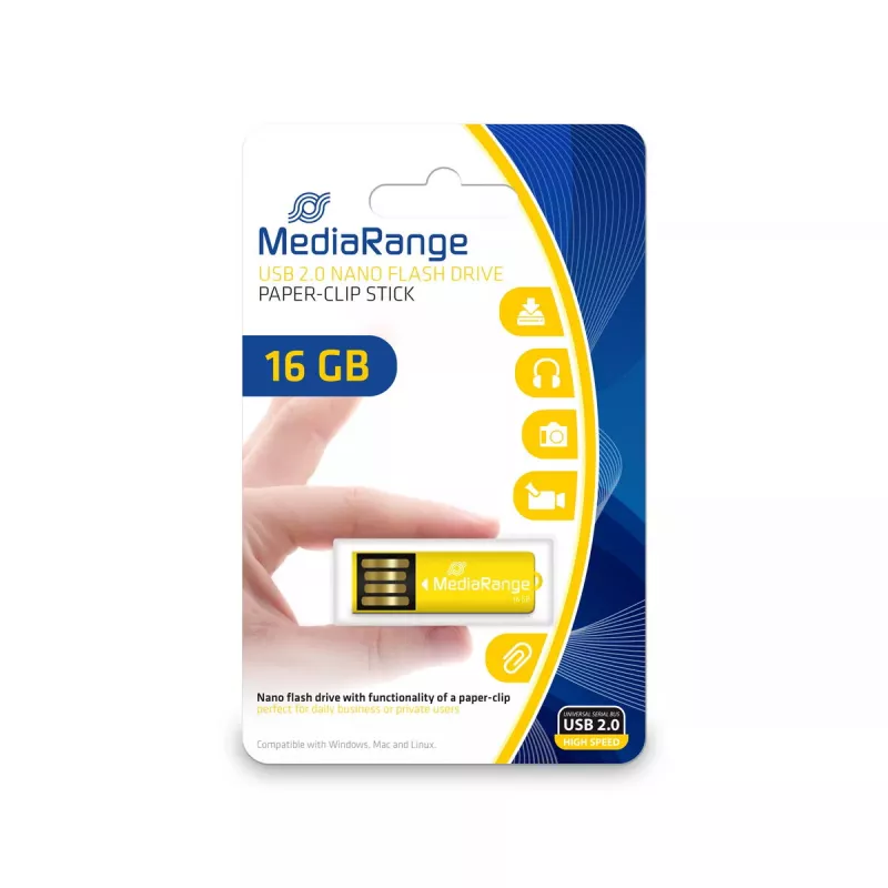 USB flash drive MediaRange 16 GB USB Type-A 2.0 MR976