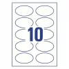 Self-adhesive label Oval Removable Avery L4882-20