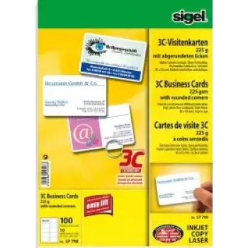 Business card Sigel LP798 100 pc(s)