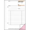 Business Form Sigel LI625 A6 Green Pink White
