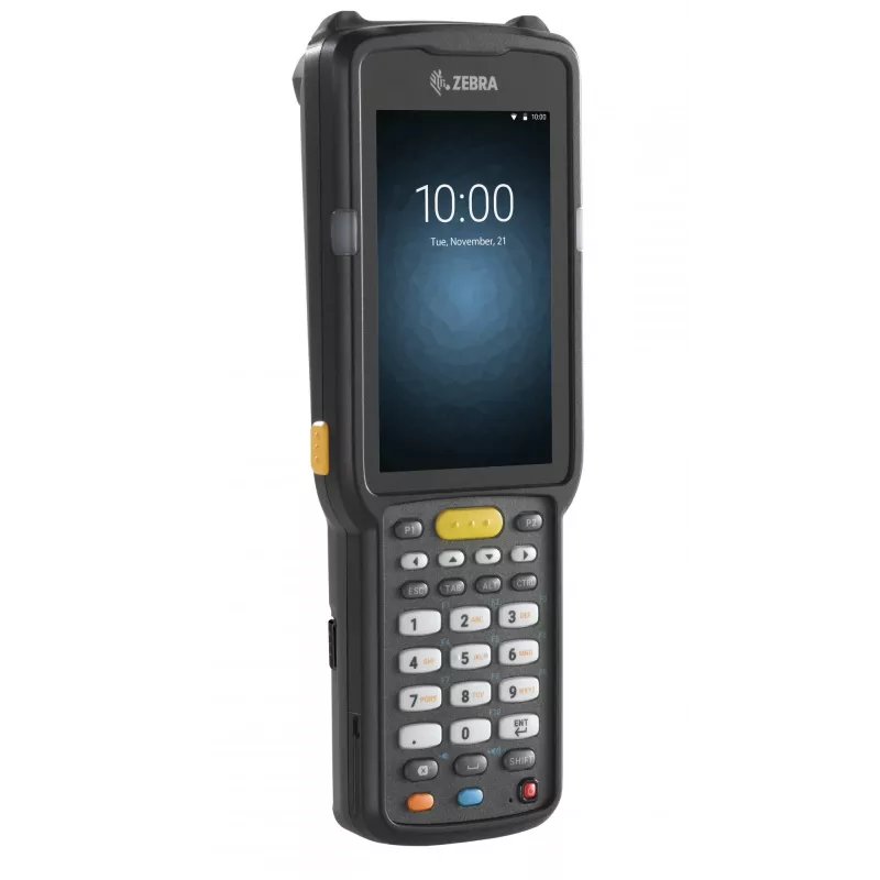 Zebra MC3300x handheld mobile computer 10.2 cm (4 inch) 800 x 480 pixels Touchscreen 375 g Black