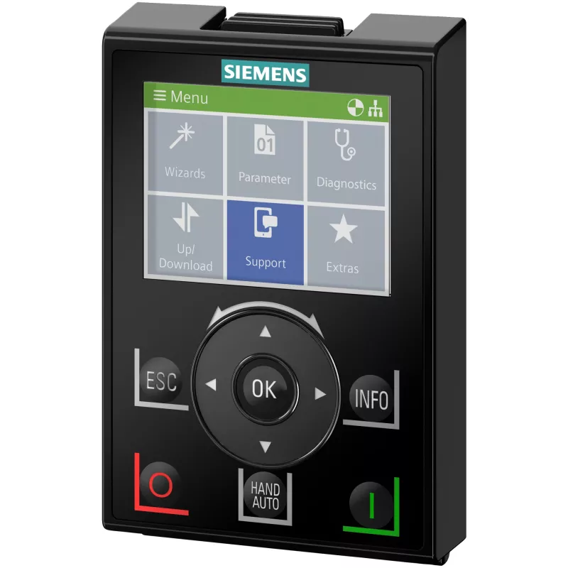 Siemens 6SL3255-0AA00-4JA2 touch panel interface