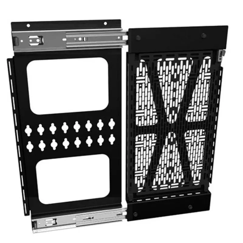 Chief Proximity Component Storage Slide-Lock Panel Black 6.8 kg Wall Mount